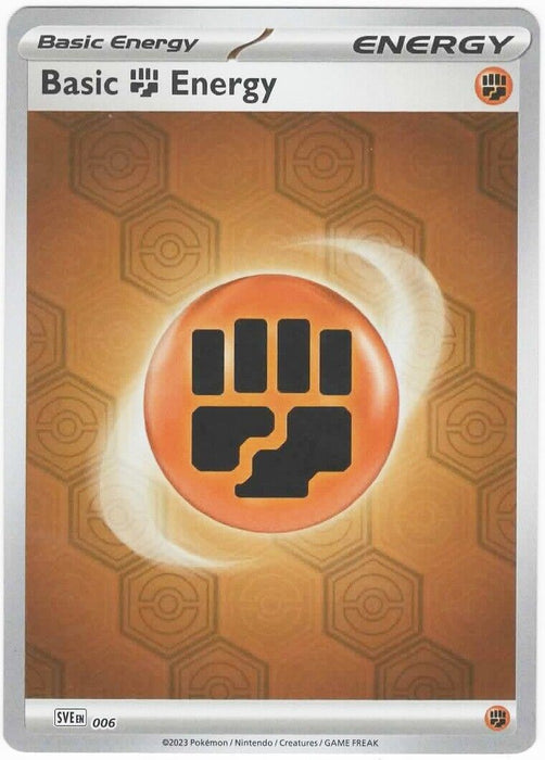 Fighting Energy Reverse Holo (SVP006)  [SV: Shrouded Fable]