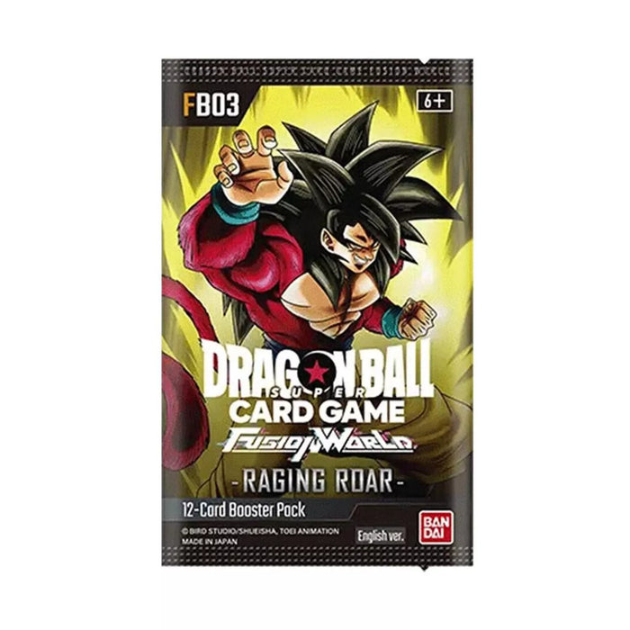 Dragon Ball Super - Fusion World Set 3 - Raging Roar Booster Pack