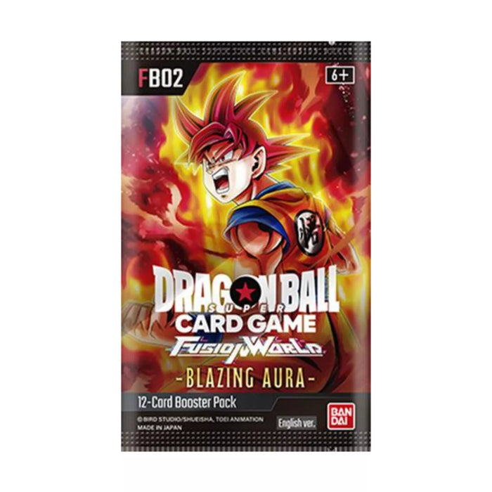 Dragon Ball Super - Fusion World Set 2 - Blazing Aura Booster Pack