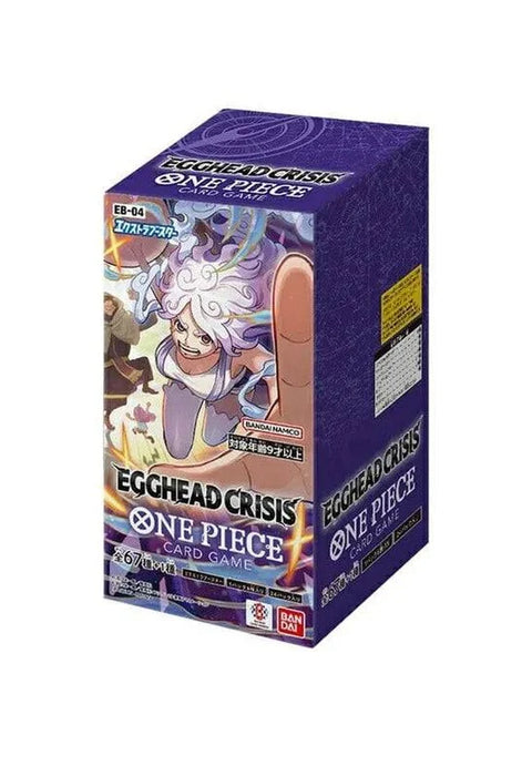 One Piece - Japanese TCG EB04 - Egghead Crisis Booster Box - Sealed Case of 12