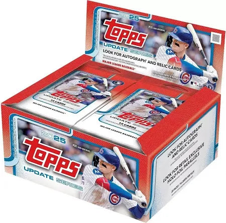 2025 Topps Update Baseball Retail Box