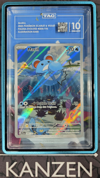 TAG 10 - Marill - Paldea Evolved - #204 - F6792335