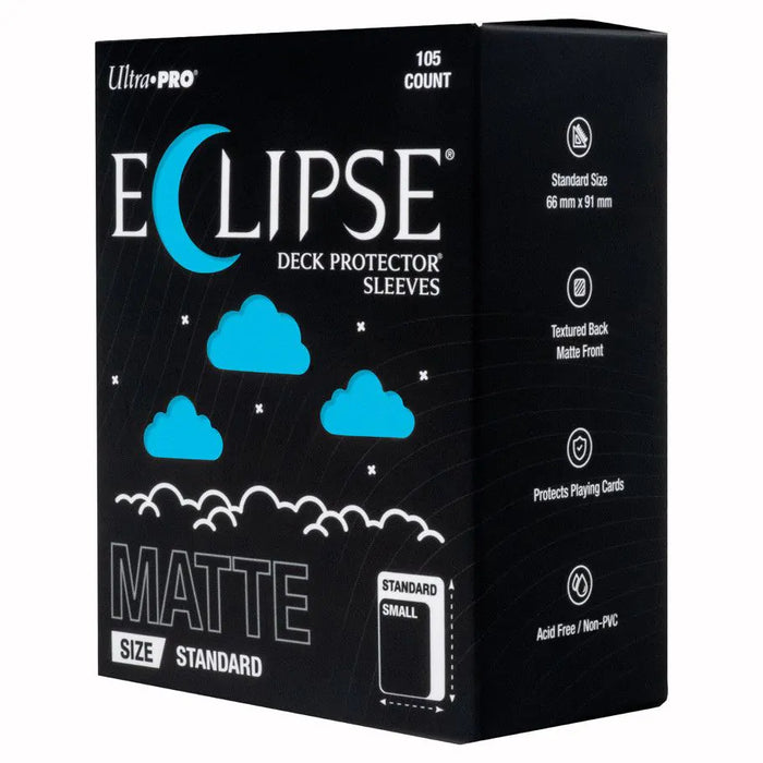 Ultra Pro - Eclipse Matte Standard Deck Protector Sleeves: Matte Sky Blue - 105ct