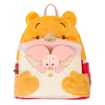 LOUNGEFLY Winnie The Pooh & Piglet Love Letter Cosplay Mini Backpack