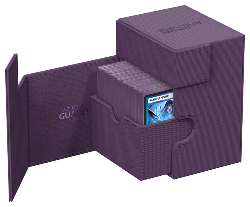 Ultimate Guard - 133+ Card Twin Flip N Tray Deck Case - Xenoskin Purple