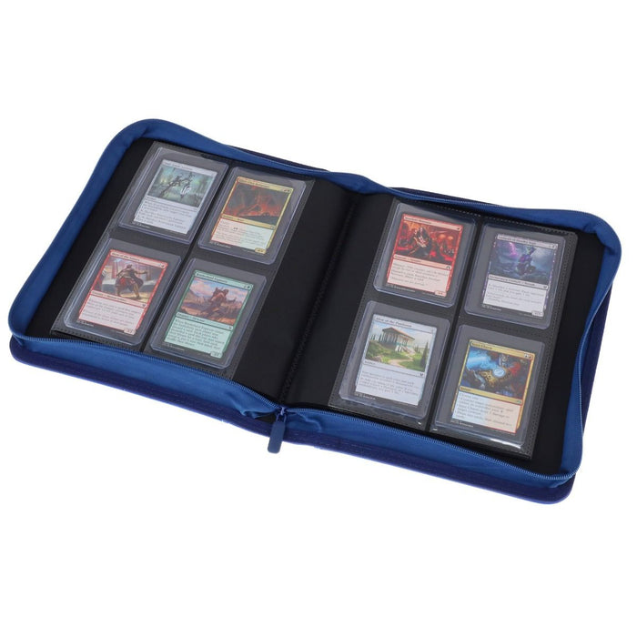 BCW Z-Folio 4-Pocket LX Album - Toploaders Binder - Blue