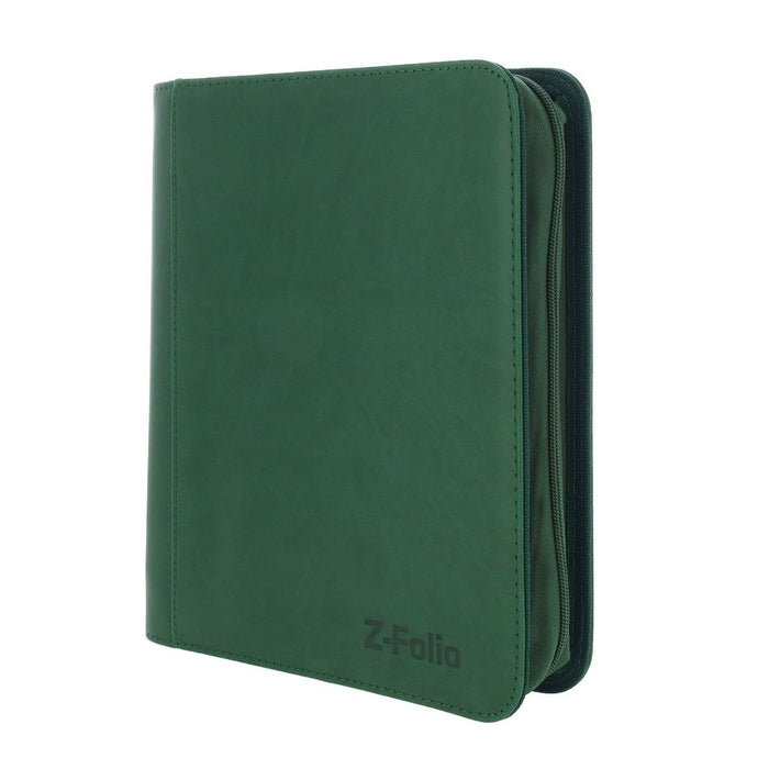 BCW Z-Folio 4-Pocket LX Album - Toploaders Binder - Green