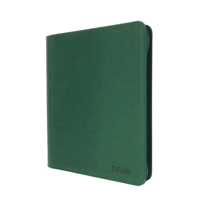 BCW Z-Folio 9-Pocket LX Album - Toploaders Binder - Green