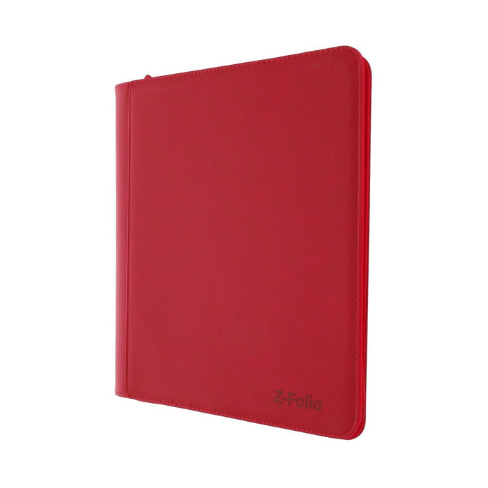 BCW Z-Folio 9-Pocket LX Album - Toploaders Binder - Red