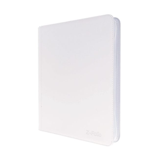 BCW Z-Folio 9-Pocket LX Album - Toploaders Binder - White