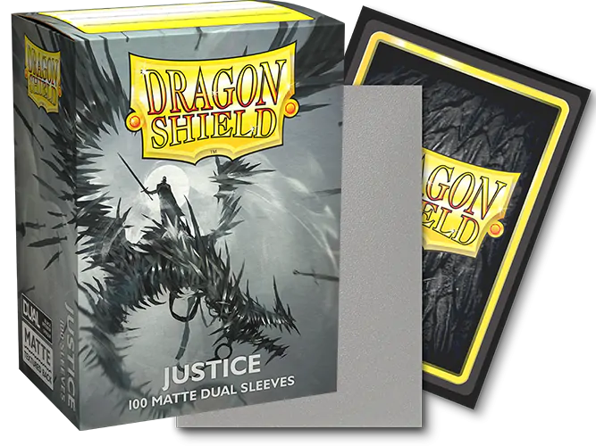 Dragon Shield: Standard 100ct Art Sleeves - Justice (Dual Matte)