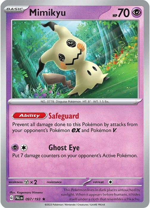 Mimikyu (097/193) [Scarlet & Violet: Paldea Evolved]