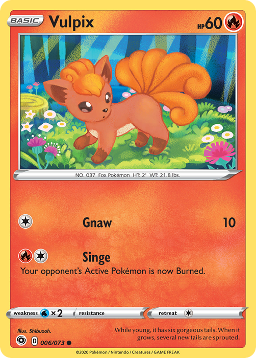 Vulpix (006/073) [Sword & Shield: Champion's Path]