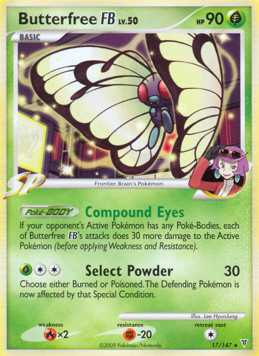 Butterfree FB (17/147) [Platinum: Supreme Victors]