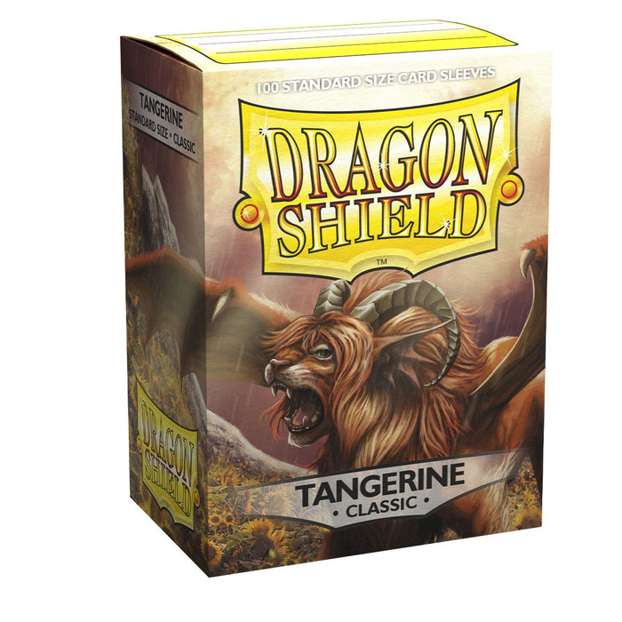 Dragon Shield: Standard 100ct Sleeves - Tangerine (Classic)