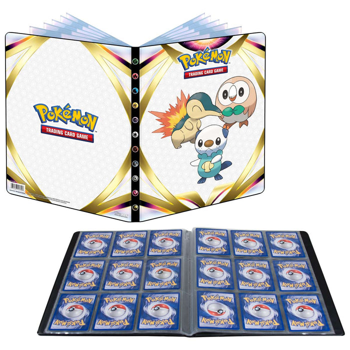 Ultra PRO: 9-Pocket Portfolio - Sword & Shield (Cyndaquil, Rowlet, & Oshawott)