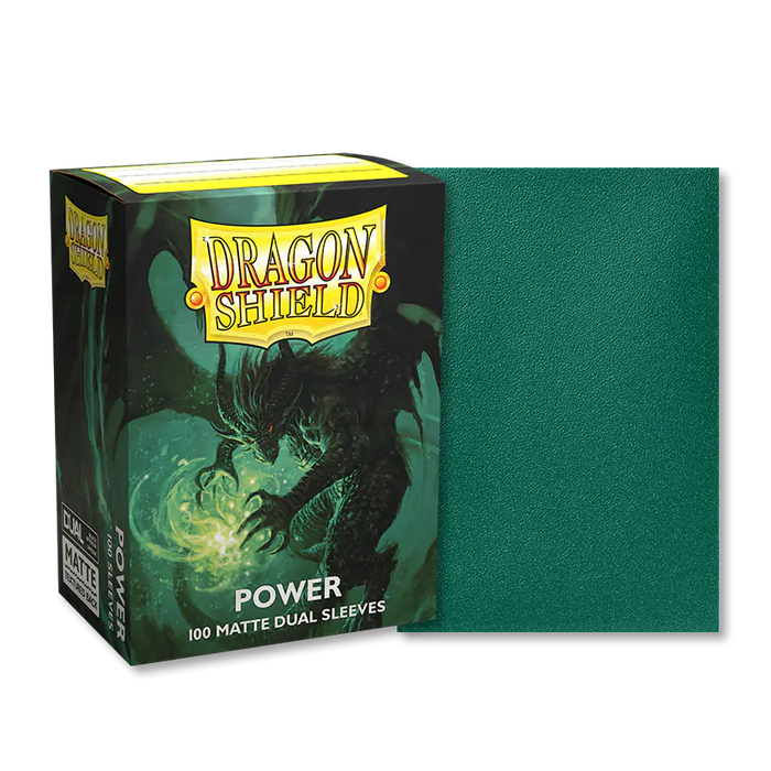 Dragon Shield: Standard 100ct Sleeves - Power (Matte)