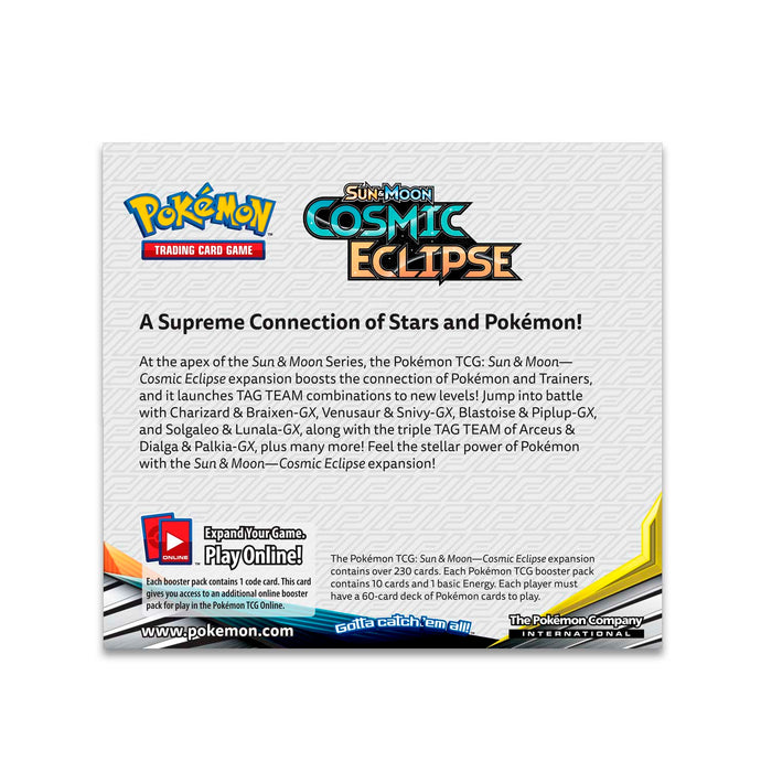 Sun & Moon: Cosmic Eclipse - Booster Box KanZenGames Sun & Moon: Cosmic Eclipse - Booster Box KanZenGames