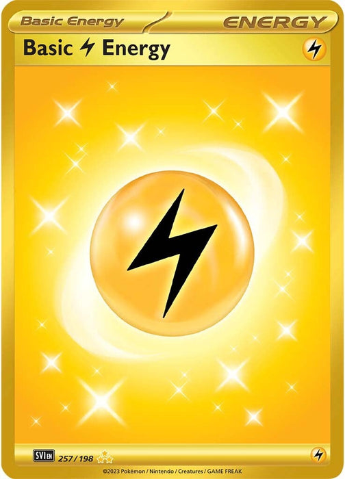 Lightning Energy (257/198) [Scarlet & Violet: Base Set]