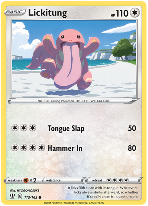 Lickitung (113/163) [Sword & Shield: Battle Styles]