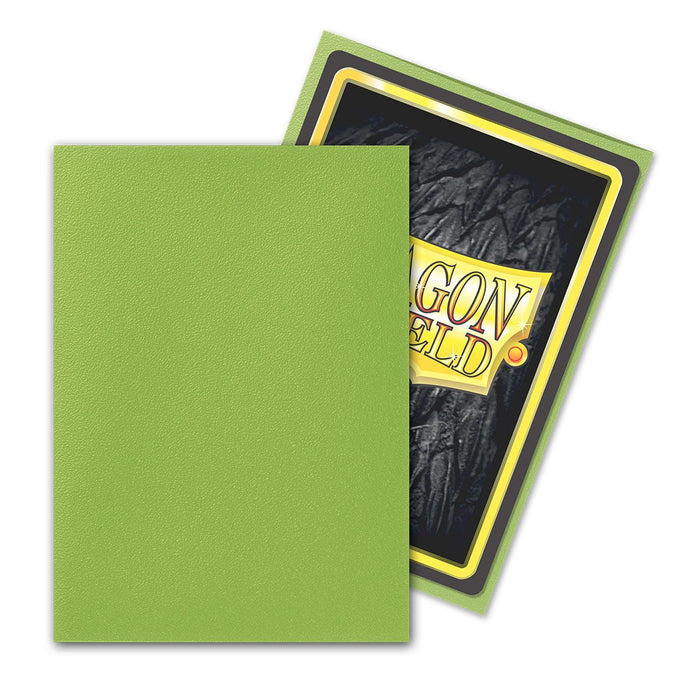 Dragon Shield: Standard 100ct Sleeves - Lime (Matte)