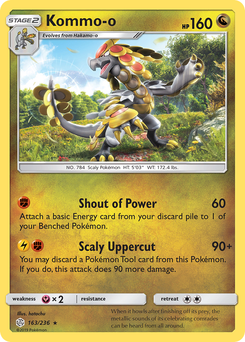 Kommo-o (163/236) [Sun & Moon: Cosmic Eclipse]