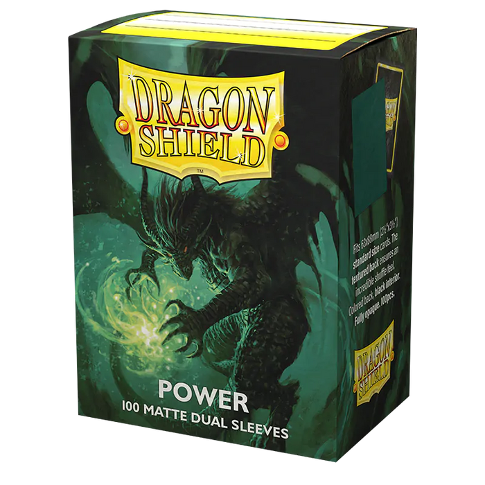 Dragon Shield: Standard 100ct Sleeves - Power (Matte)