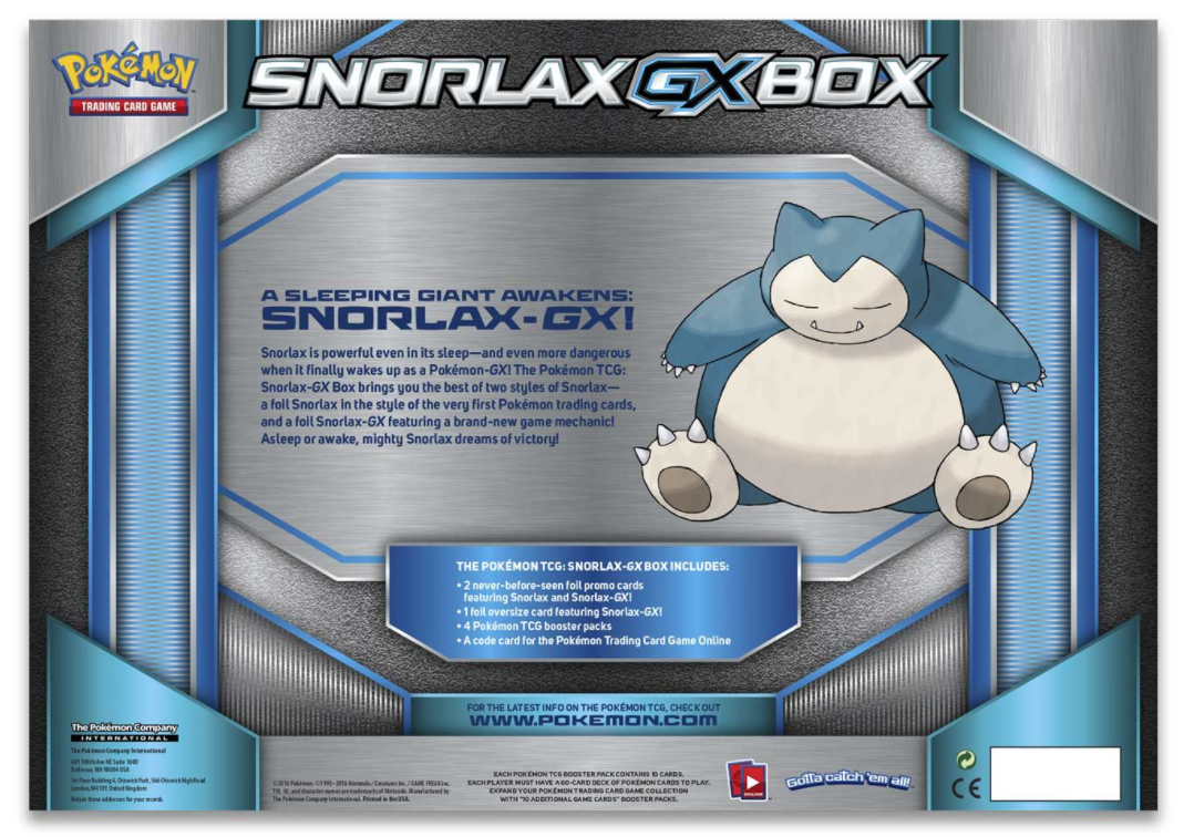 Snorlax GX Box — KanZenGames