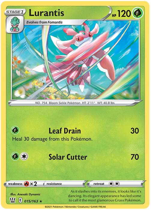 Lurantis (015/163) [Sword & Shield: Battle Styles]