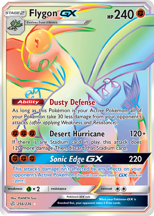 Flygon GX (256/236) [Sun & Moon: Cosmic Eclipse]