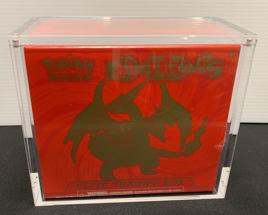 Magnetic Acrylic Protective Case for Pokemon Elite Trainer Box