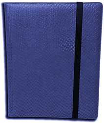 LEGION 9 Pocket 3x3 Dragon Hide Binder BLUE