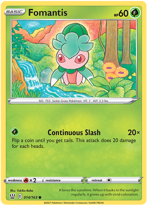 Fomantis (014/163) [Sword & Shield: Battle Styles]