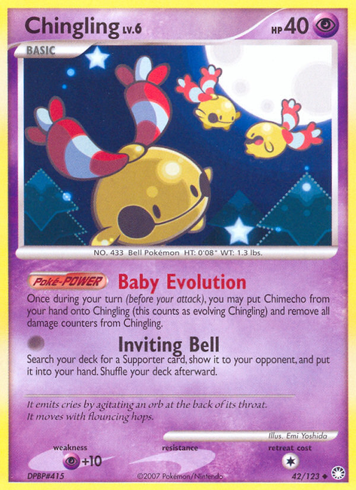 Chingling (42/123) [Diamond & Pearl: Mysterious Treasures]