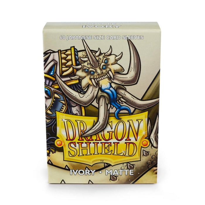 Dragon Shield: Japanese Size 60ct Sleeves - Ivory (Matte)