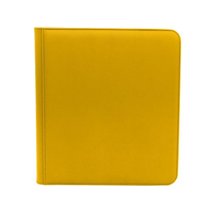 Dex Zip Binder 4-Pocket - Yellow