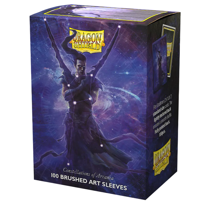 Dragon Shield: Standard 100ct Brushed Art Sleeves - Constellations (Alaric)