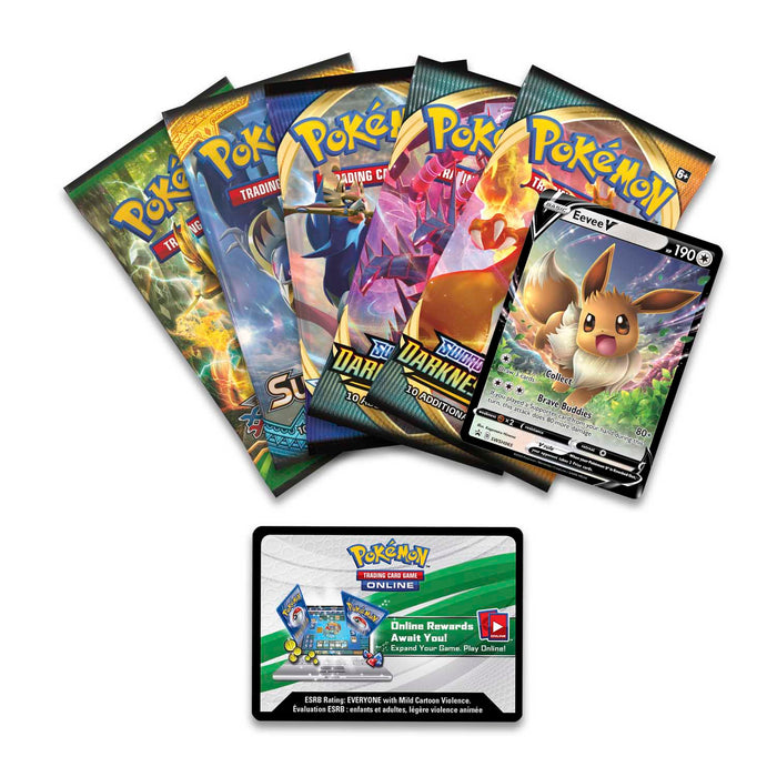 Sword & Shield - V Powers Tin (Eevee V)