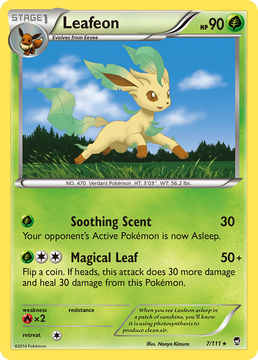 Leafeon (7/111) [XY: Furious Fists]