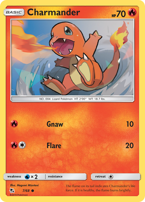 Charmander (7/68) [Sun & Moon: Hidden Fates]