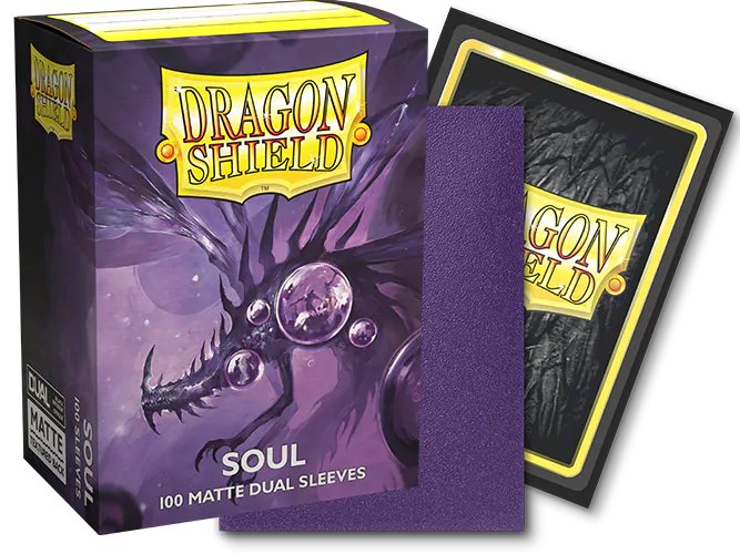 Dragon Shield: Standard 100ct Sleeves - Soul (Dual Matte)
