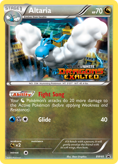 Altaria (BW48) [Black & White: Black Star Promos]