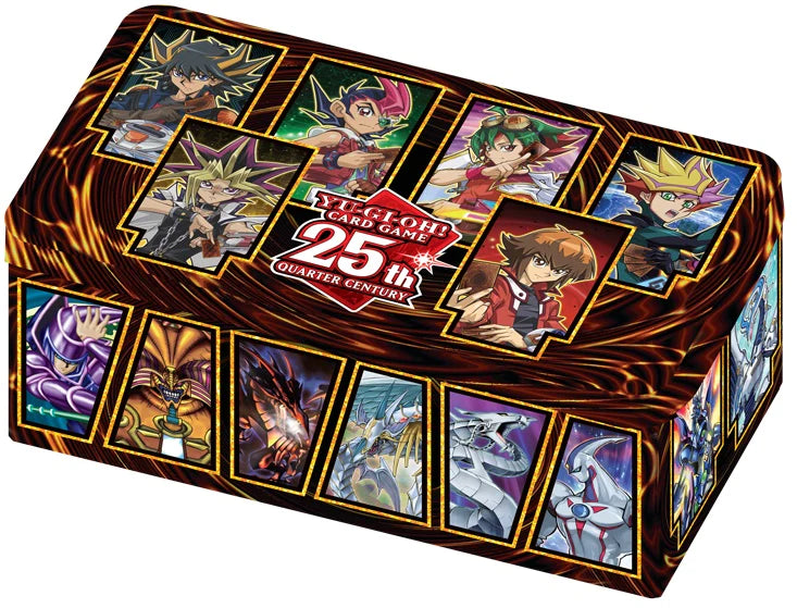 Yugioh - 25th Anniversary Tin: Dueling Heroes - Case of 12 - 1st Edition