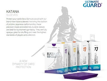 Ultimate Guard - Katana Sleeves - STANDARD 100CT Green